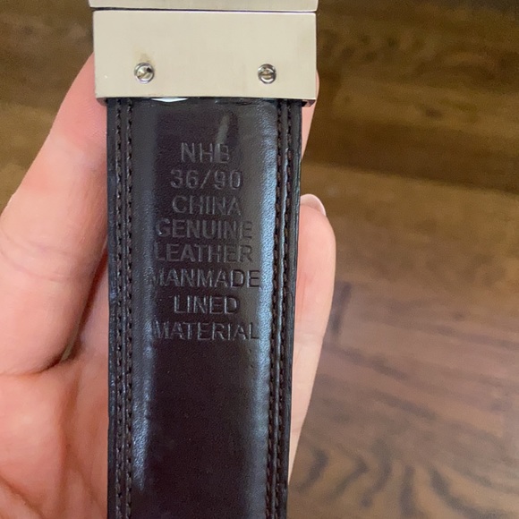 Men’s 36 Leather Belt - Picture 2 of 3